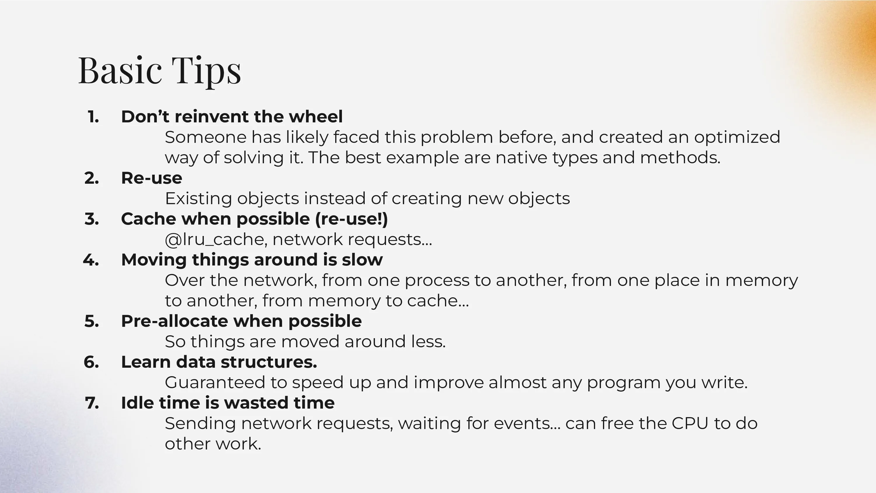 Presentation slide 12