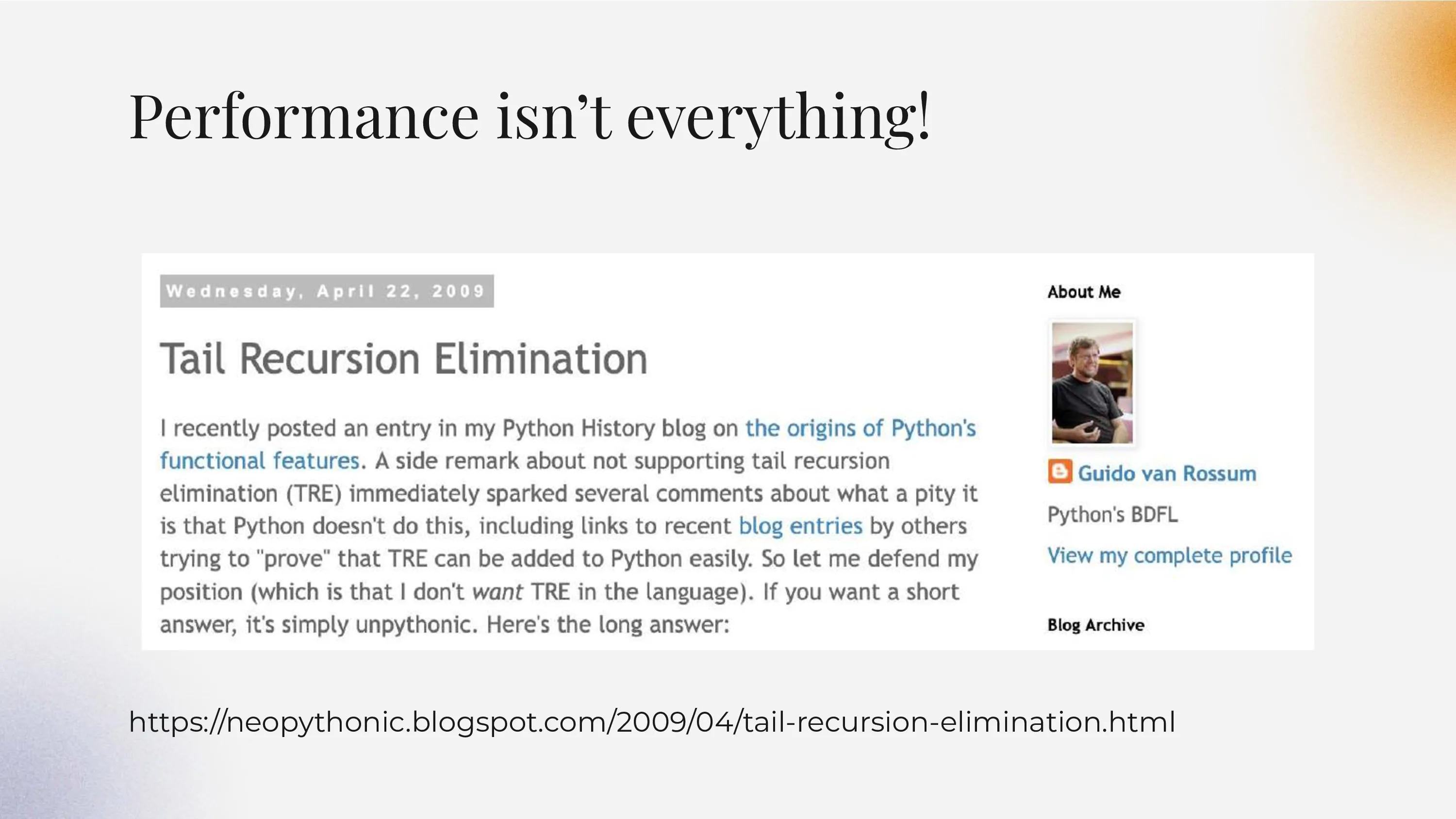 Presentation slide 8